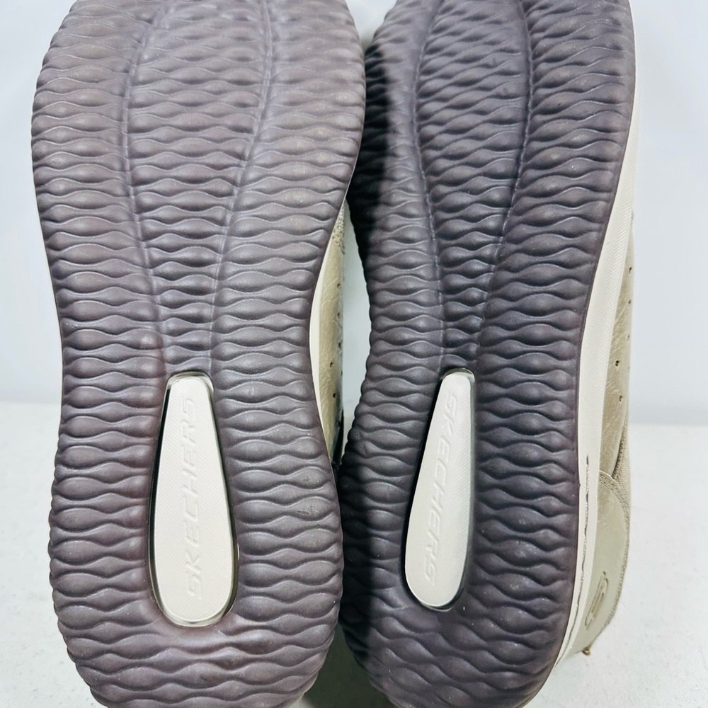 Skechers Delson-Camden Sneaker Men's Size 8.5 Taupe - Picture 6 of 7